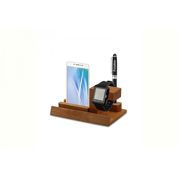 WATCH STAND WITH MOBILE STAND
