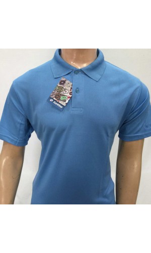 Lotto Dry Fit Sky Blue Polo T Shirt