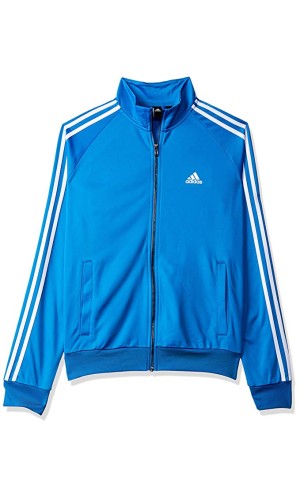 Adidas Blue Jacket white strips CD3050