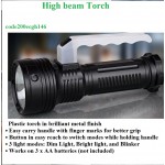 TORCH WITH HANDLE