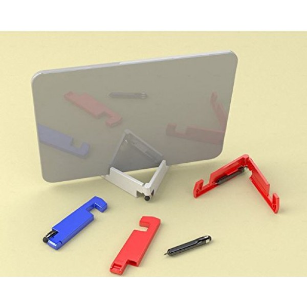 MOBILE & TABLET STAND WITH STYLUS AND PEN