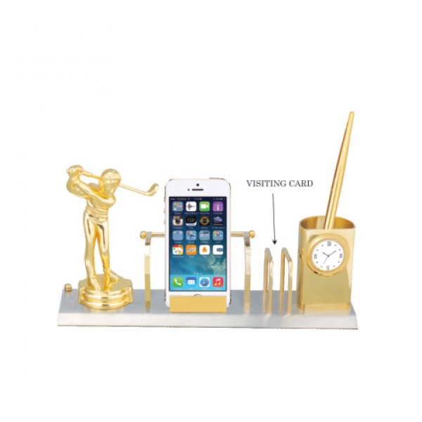 table clock mobil stand
