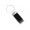 metal keychain black patti (rectangular)