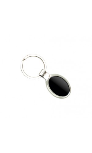 metal keychain black patti (ovail) new