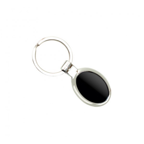 metal keychain black patti (ovail)