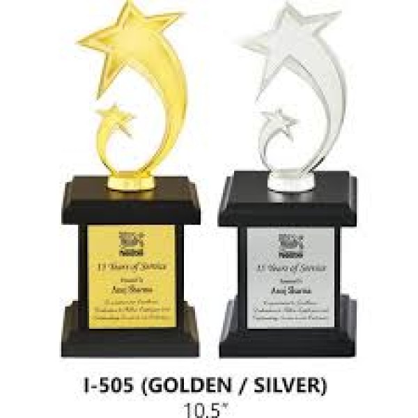 golden twin star trophy