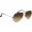 Lotto Sunglasses Aviator Brown Shade with Black Frame