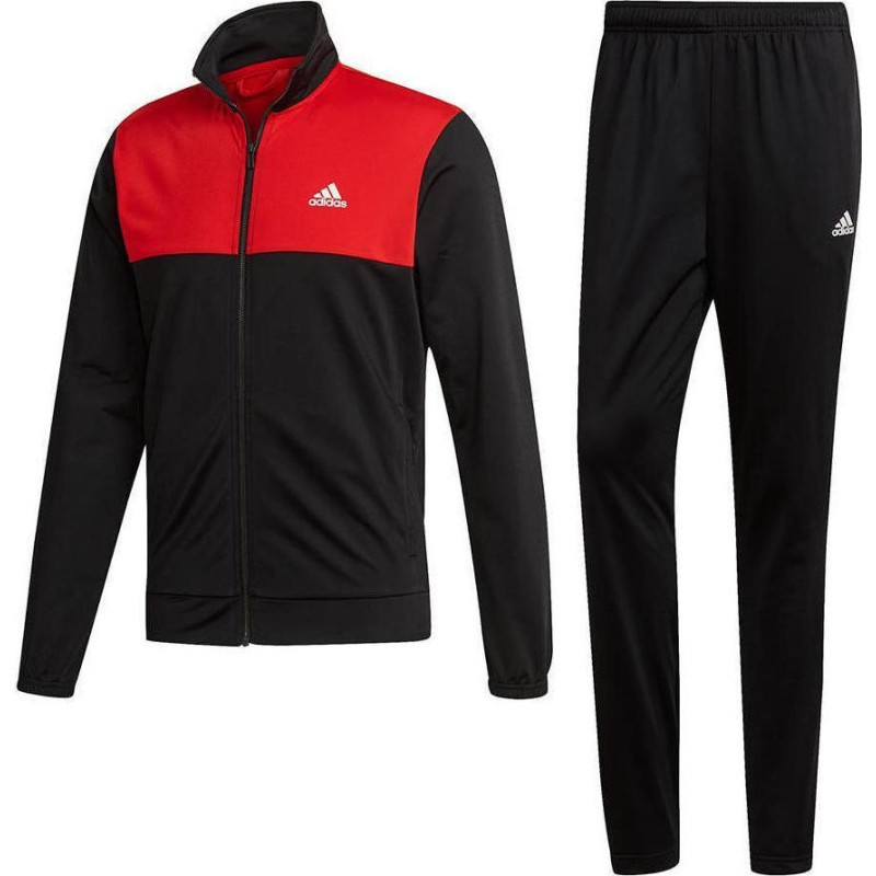 Черно красный костюм мужской спортивный адидас. Adidas Tracksuit Black. Костюм адидас Германия. Разминочный костюм адидас черный.