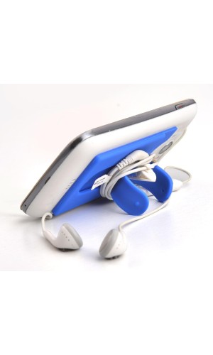SILICON MOBILE WALLET WITH CURLY STAND